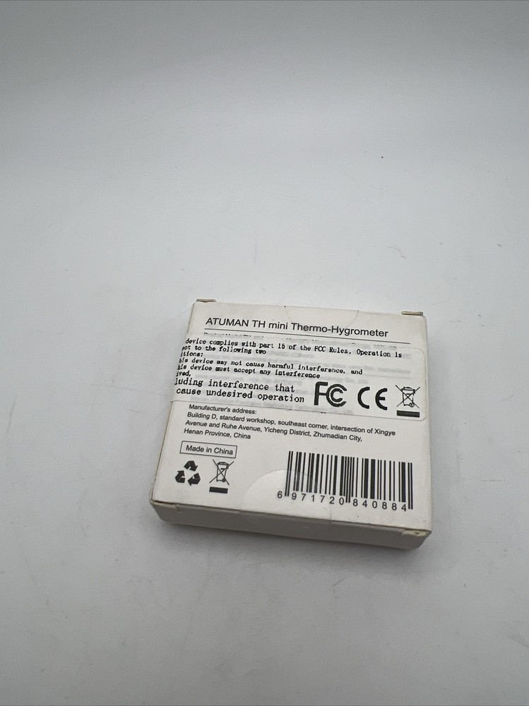 Atuman TH Mini Thermo-Hygrometer