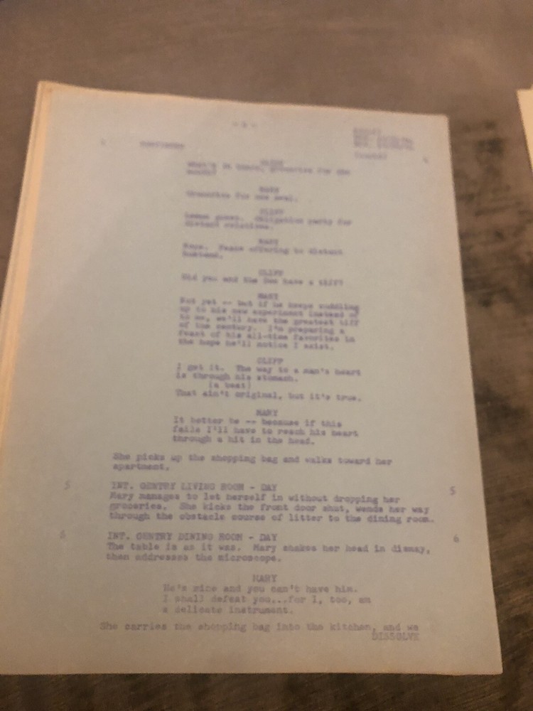 TOM, DICK and Harry Vintage TV SCRIPT