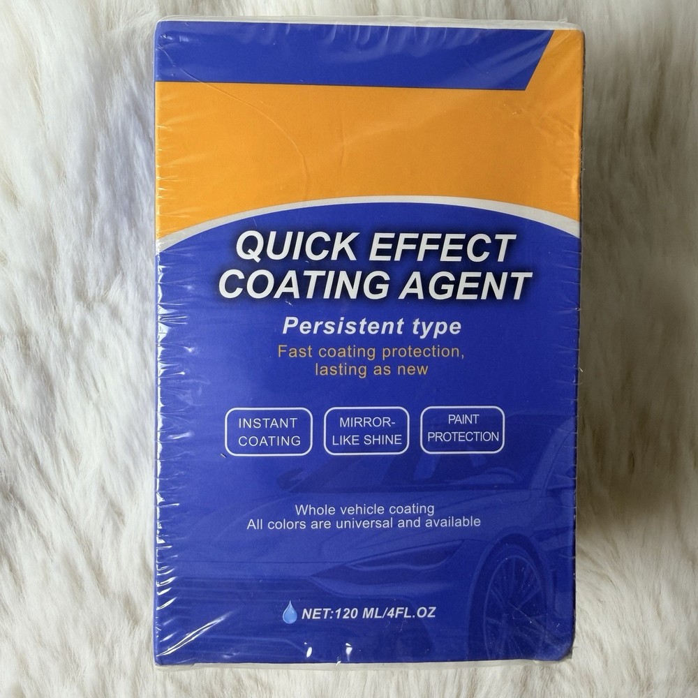 Quick Effect Coating Agent Persistent Type Instant Coating 4 fl oz New Sealed