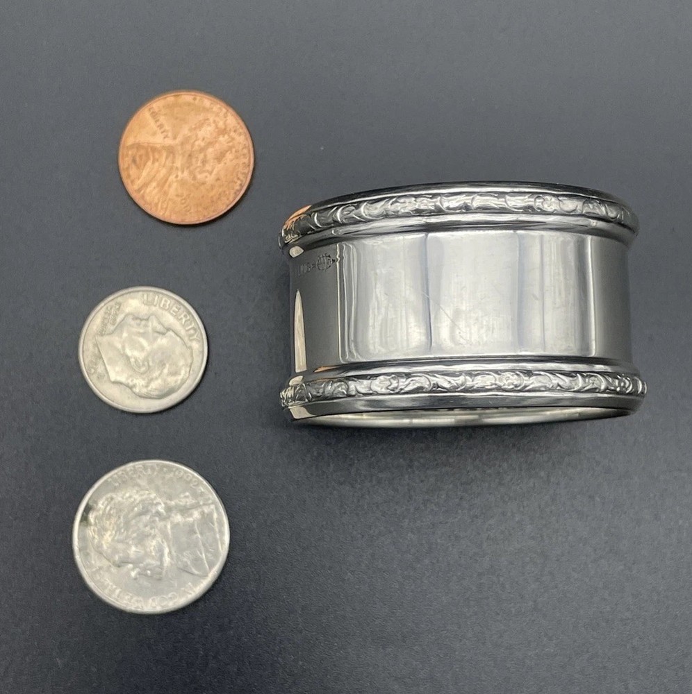 Sterling Silver Napkin Ring Engraved Name “Susan” Webster
