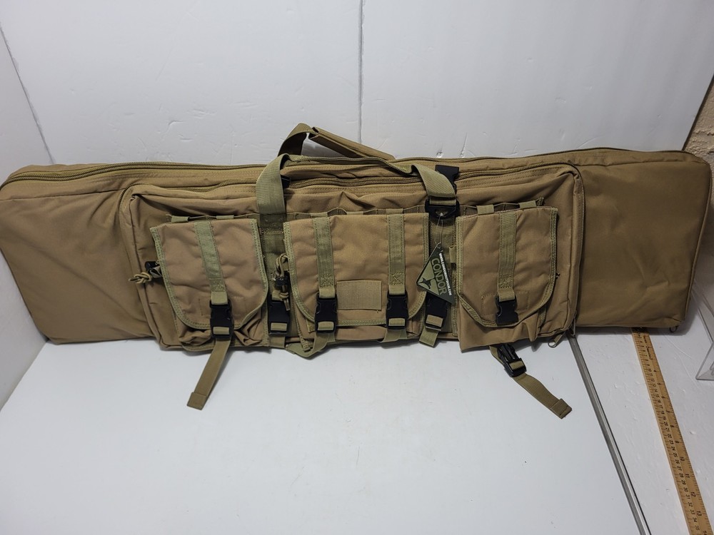 Condor 159 42" Tactical MOLLE Modular Mag Pouch Padded Range Single Rifle Case