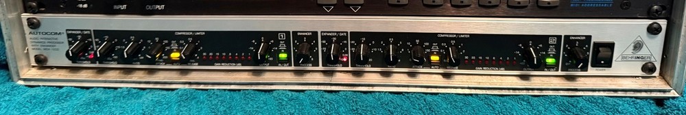 Behringer Autocom MDX1200 Interactive Dynamics Processor Dynamic Enhancer