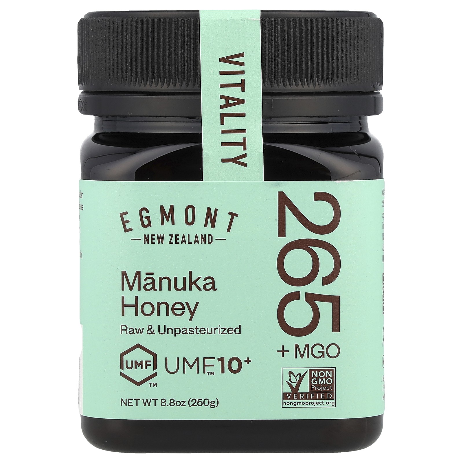 Manuka Honey, Raw & Unpasteurized, UMF™10+, MGO 265+ , 8.8 oz (250 g)