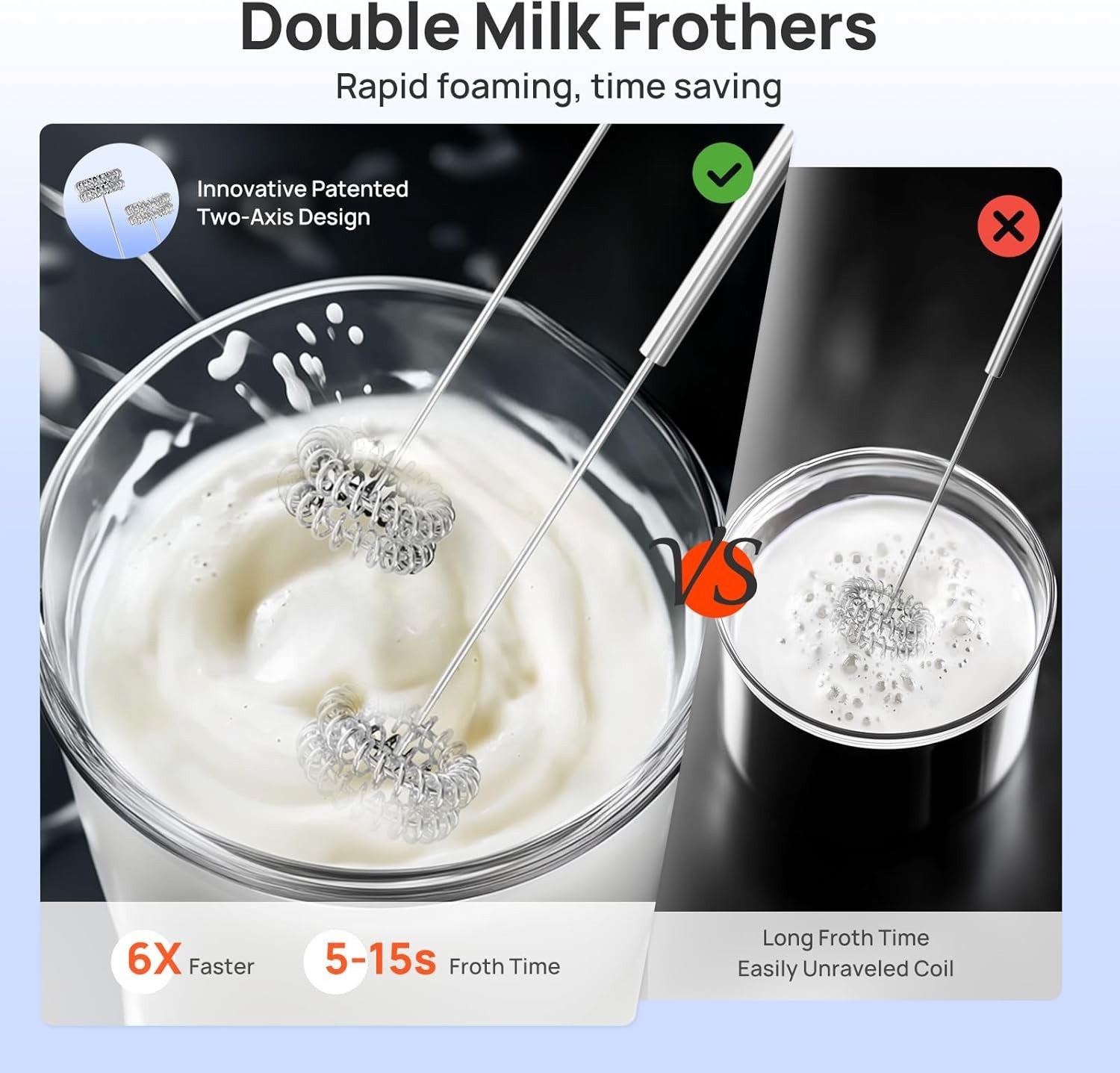 Professional 1100W Immersion Blender: Perfect for Soups, Sauces & Smoothies