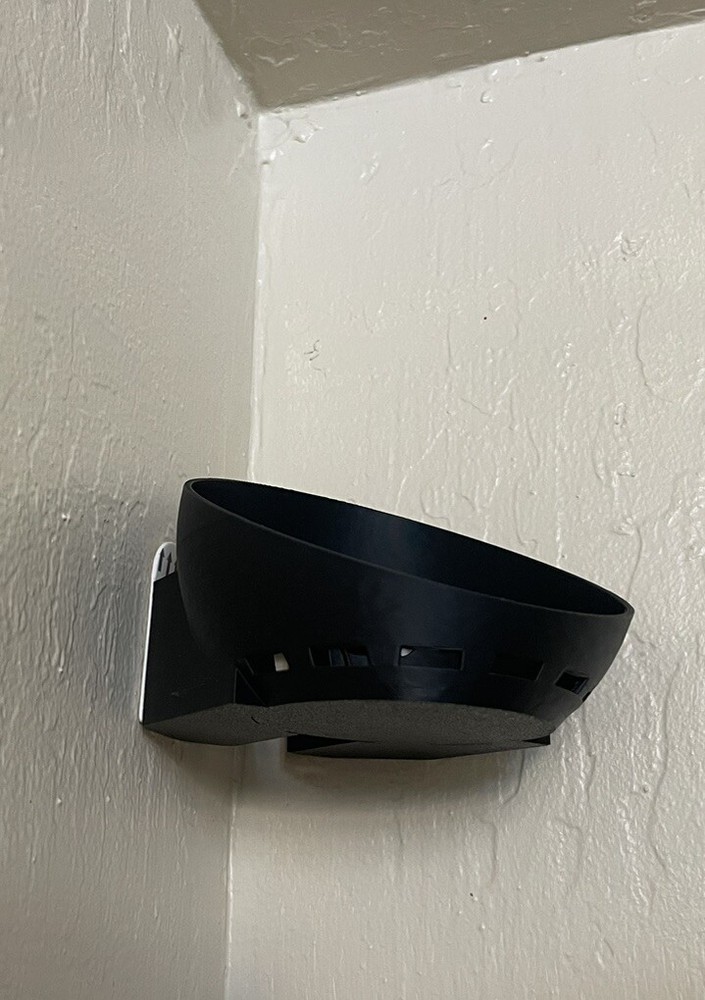 2- Pack Echo Dot 4/5 Wall & Corner Mount Bracket Holder Accessory BLACK!!