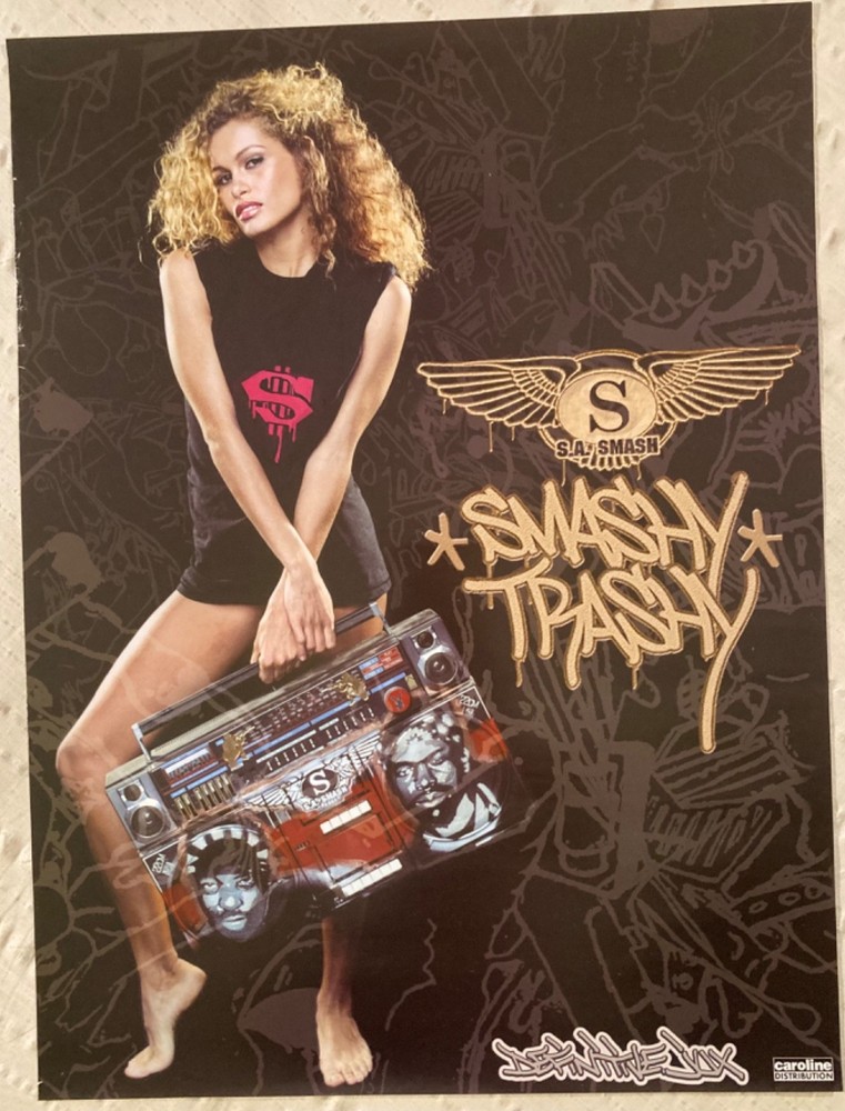S.A. Smash 2003 Promo Poster Smashy Trashy Rap Hip Hop Y