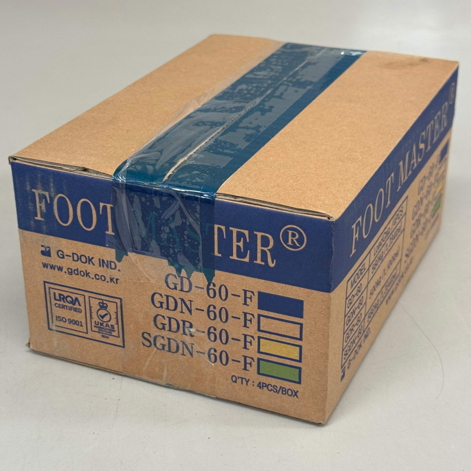 FOOT MASTER (4 Wheels) Plate Caster Mounting Swivel Wheel Set 3 1/4" Mounting HT