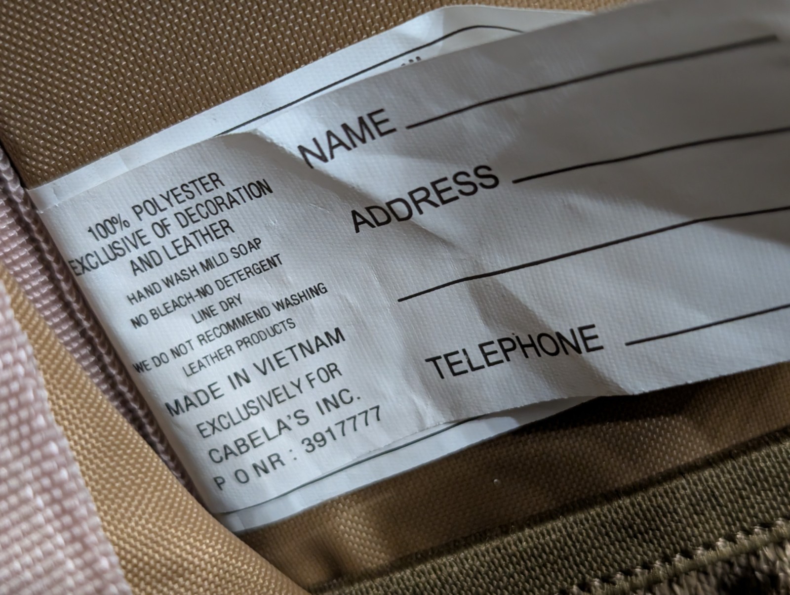 Cabela’s All Day Transporter 1200 Lumbar Pack Realtree Xtra Hunting Backpack