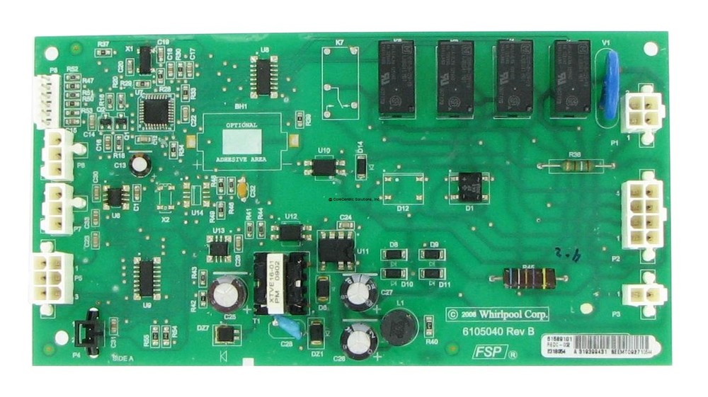 CoreCentric Refrigerator Control Board Replacement for Whirlpool WP2303843