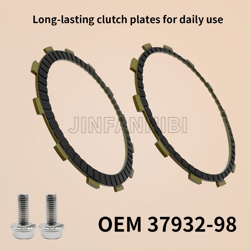 Clutch Friction Plates for Harley Softail Fat Boy Dyna FXDL Electra Street Glide