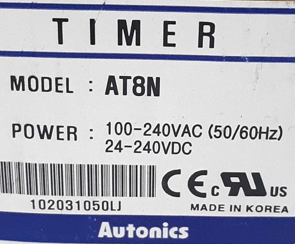 Autonics AT8N Timer