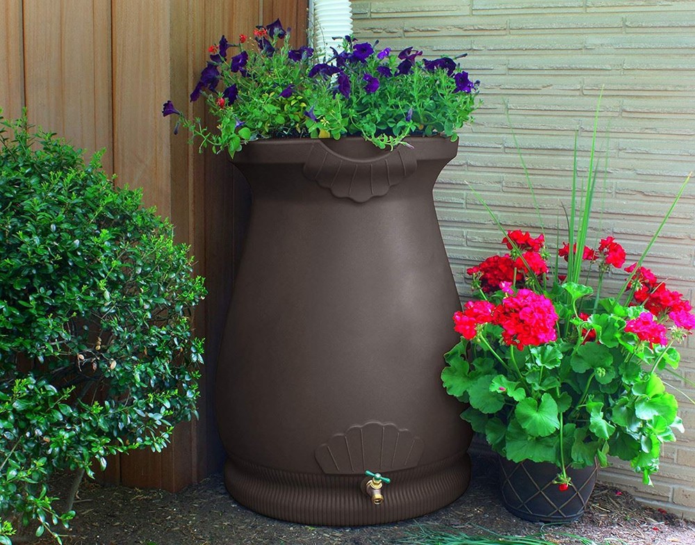 Good Ideas 50-Gallon Rain Wizard Urn, Assorted Colors