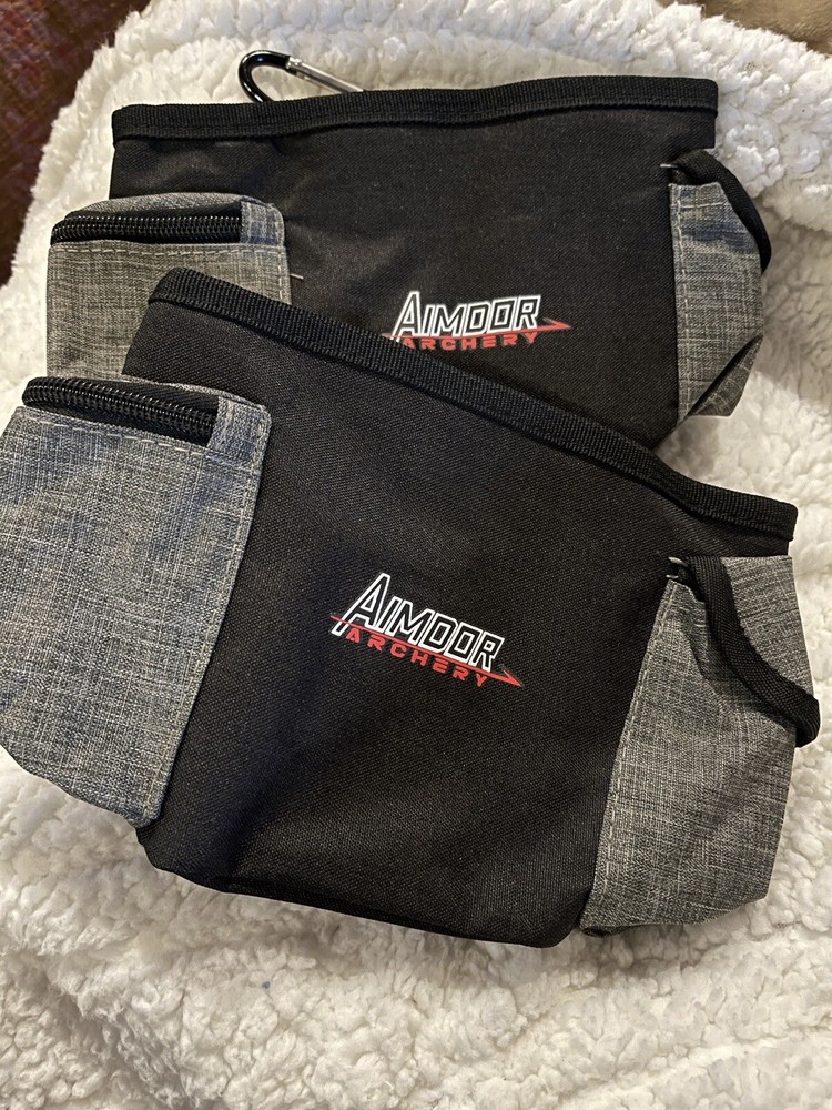 2 - Aimdor Archery Release Pouch Drawstring Closure