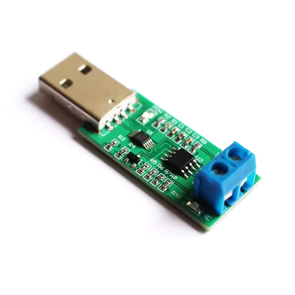 New Communication Converter Mobus USB to RS485 Module Serial Debugging Converter