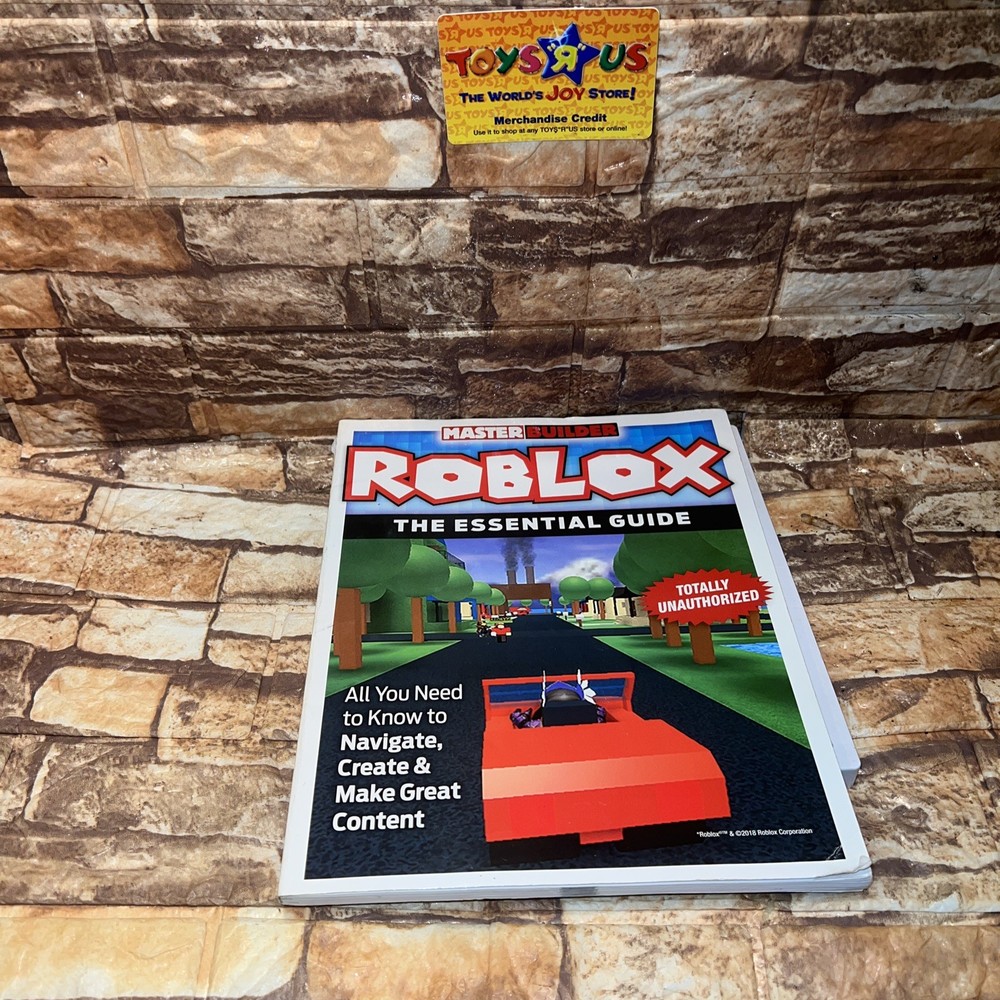 Master builder Roblox the essential guide Totally Unauthorized Magazine 2018 HTF