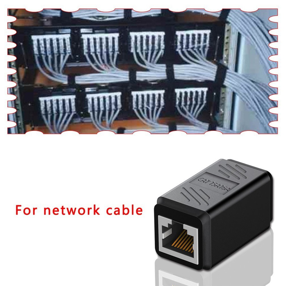 5X RJ45 Inline Coupler Cat7 Cat6 Cat5e Cat5 Ethernet LAN Network Cable Adapter