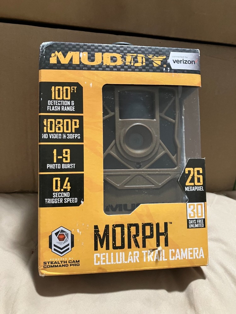 Muddy Morph Verizon Cellular Trail Camera 26MP
