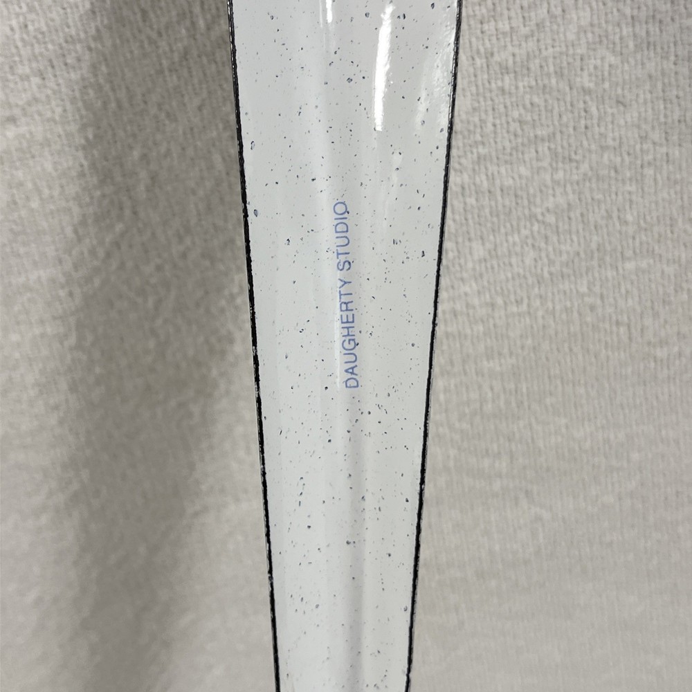 Enamelware Buffalo Spoon white 12" Kiln Fired Daugherty Studio