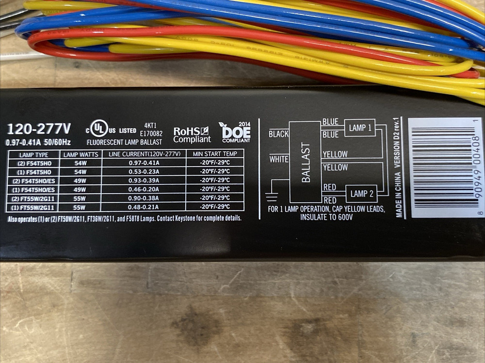 **NEW** Keystone KTEB-254HO-UV-PS
