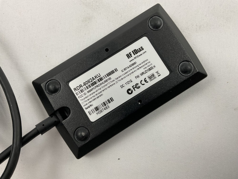 RF IDeas RDR-6082AKU pcProx USB RFID HID Prox Wave ID Reader Access Control.