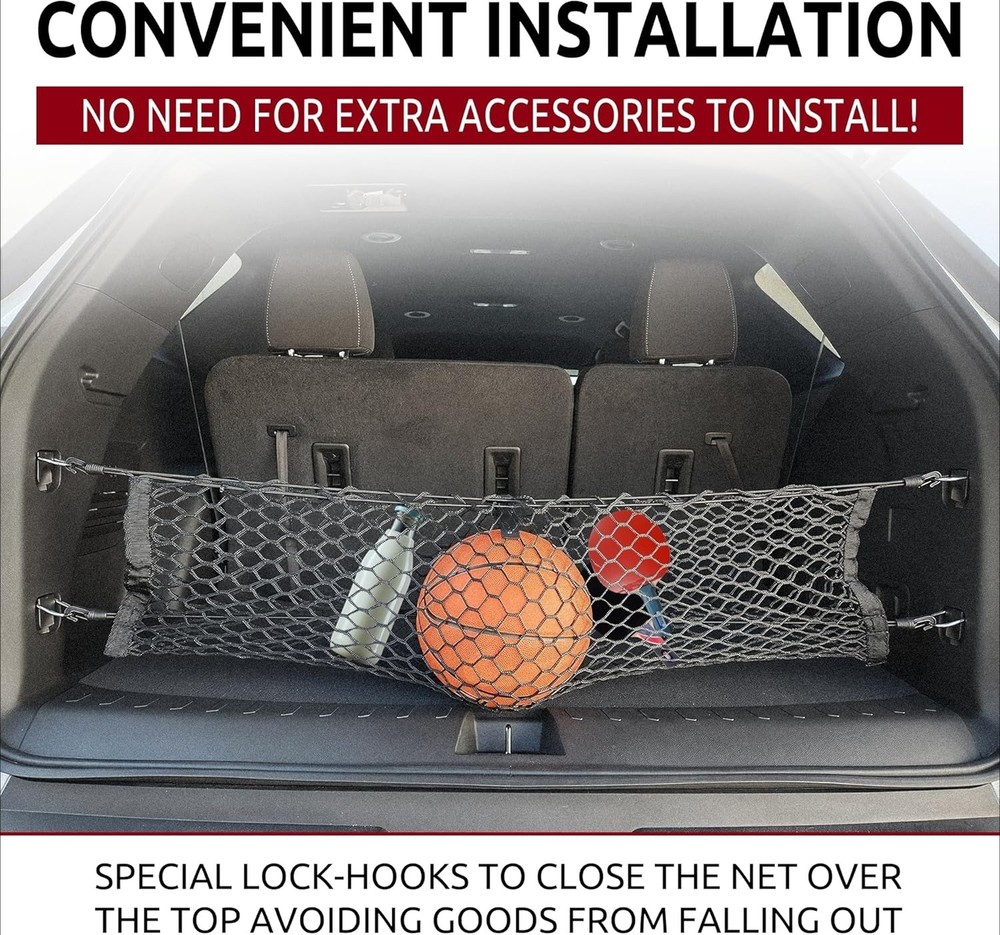 Envelope-Style Car Elastic Trunk Net - SUV Luggage Net