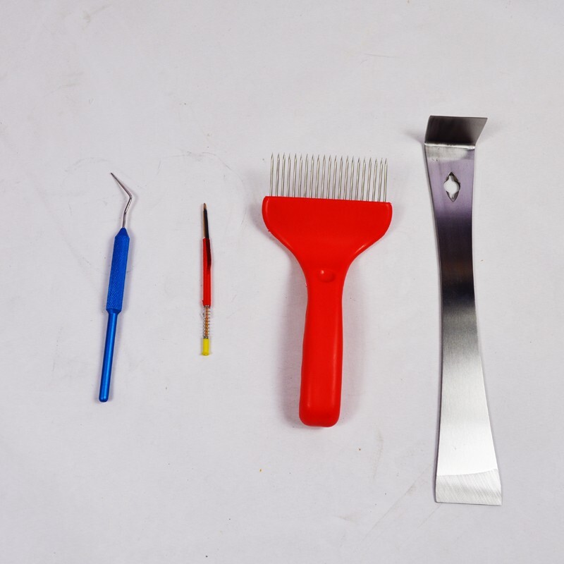 Honey Knife Shift Insect Needle uncapping fork Beekeeping Tool Kits
