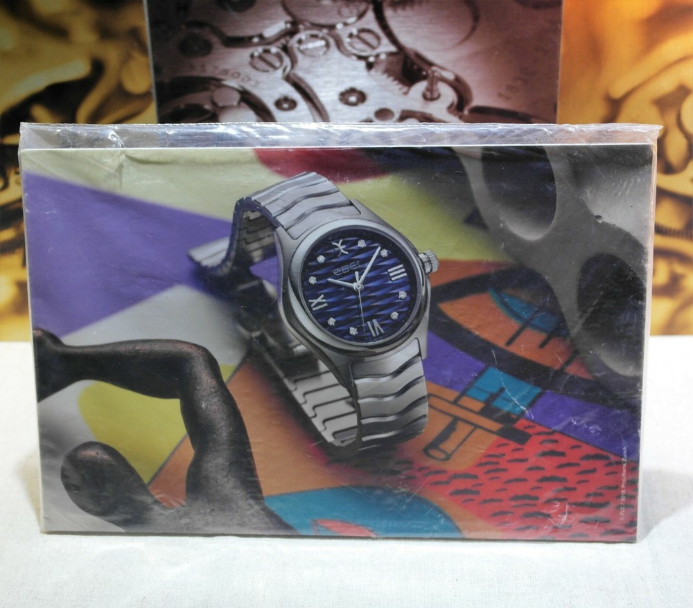 Ebel Plastic Photo Display Expositor double face for Wawe models