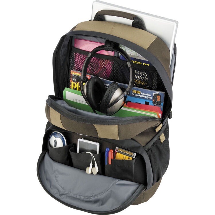 Tamrac Computer Backpack 17” (Tan And Brown)