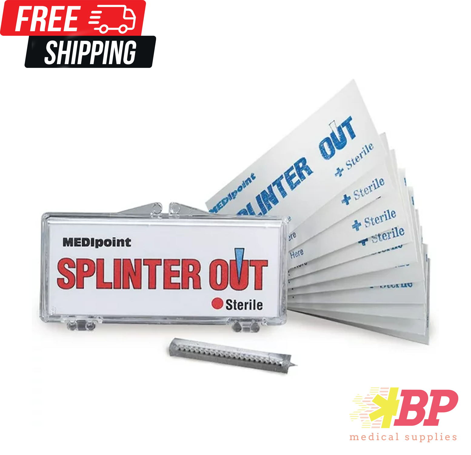 NEW Medipoint Splinter Out Remover - 20 PACK