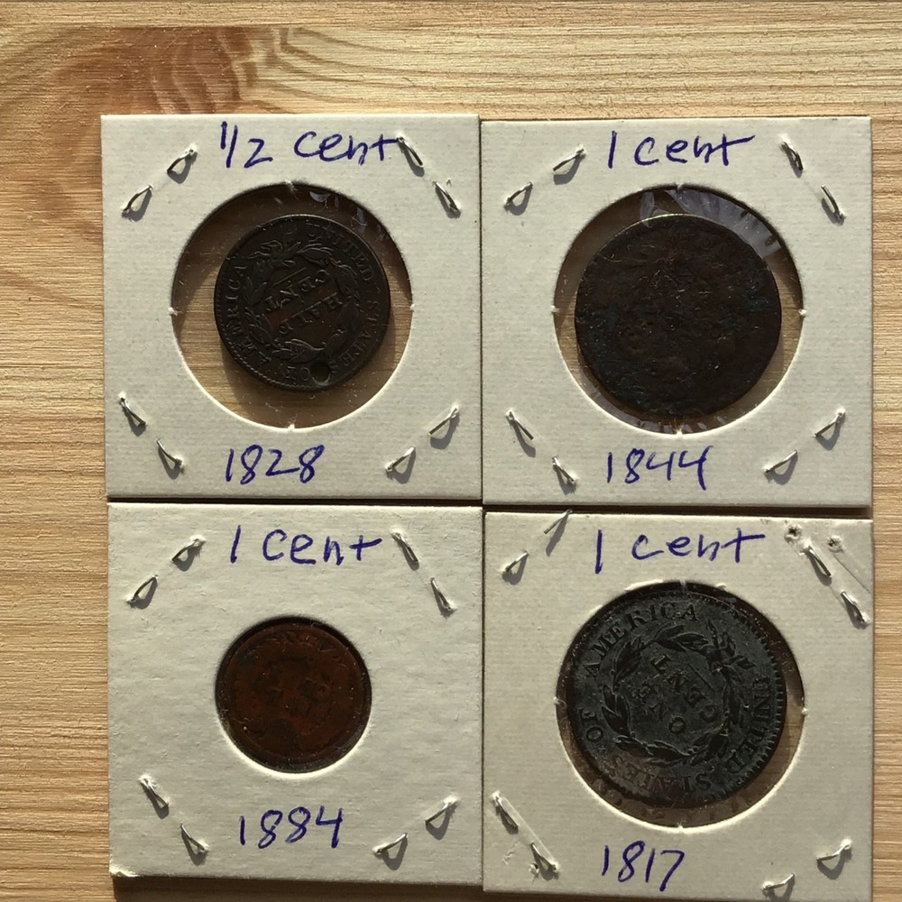 Assorted old U.S. coins 11 in total