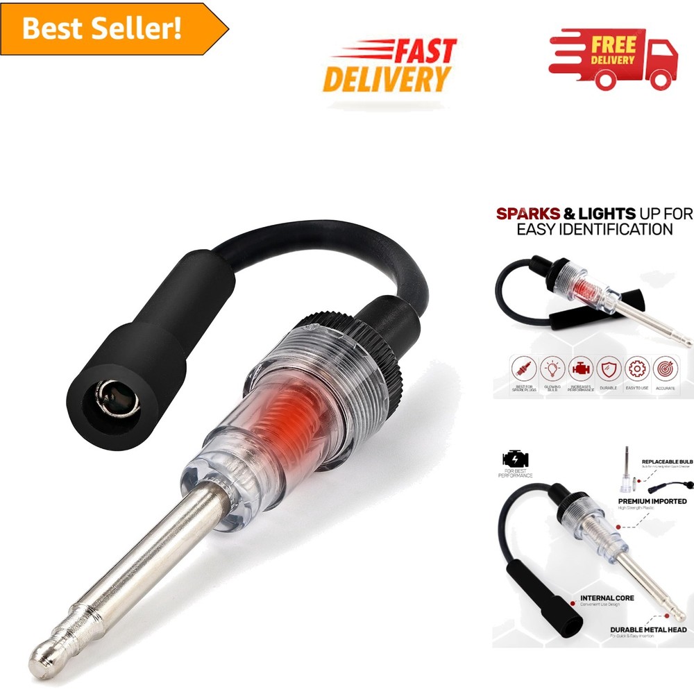 Ram-Pro 6-12 Volt Inline Spark Tester for Automotive & Small Engine Diagnostics
