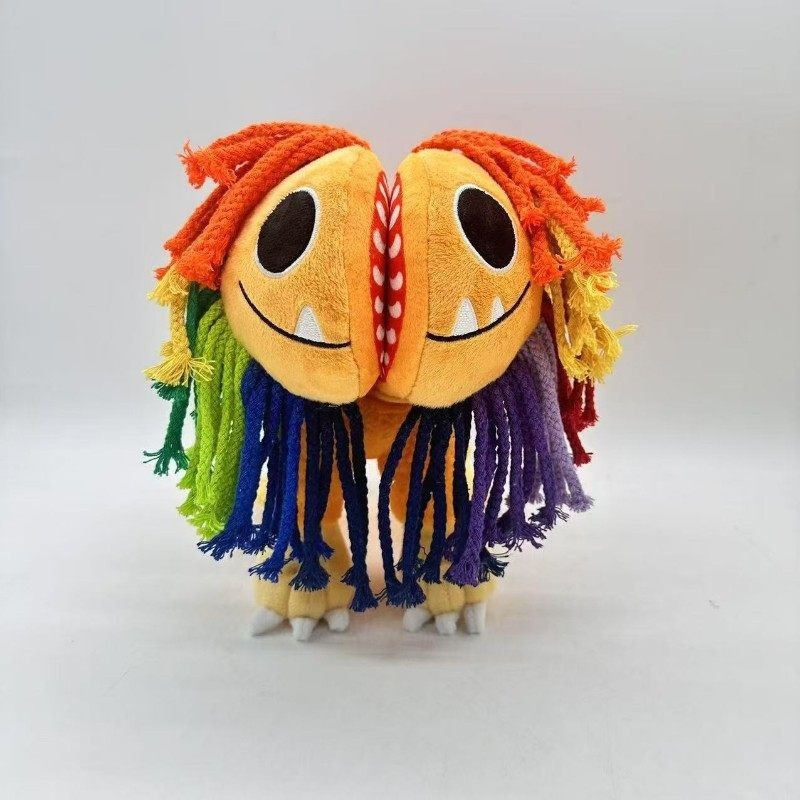 Game cartoon plush doll - Perfect Creature Yarnaby Rainbow-Mane Lion Plush Toy