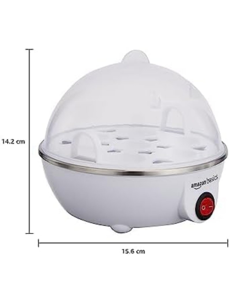 Electric Egg Boiler | 3 Boiling Modes | Automatic Operation | Overheat...