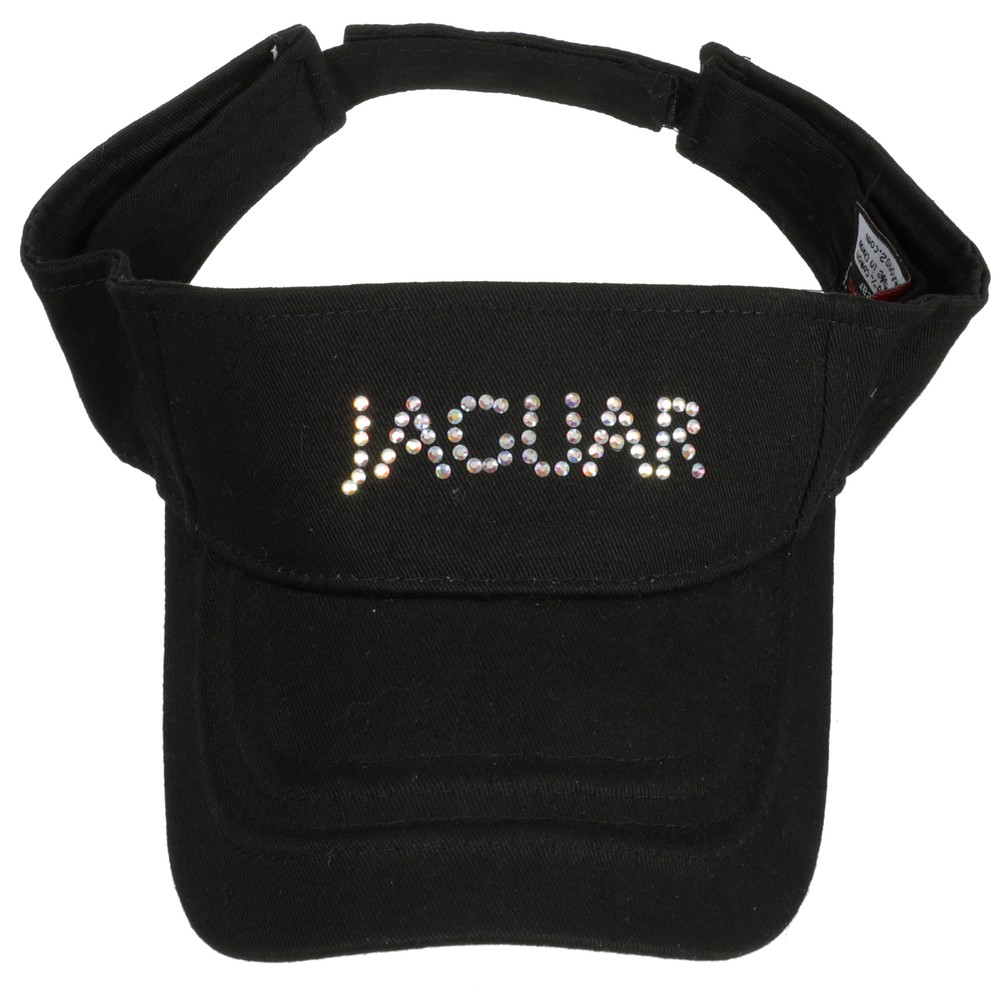 Black Jaguar Strapped Visor