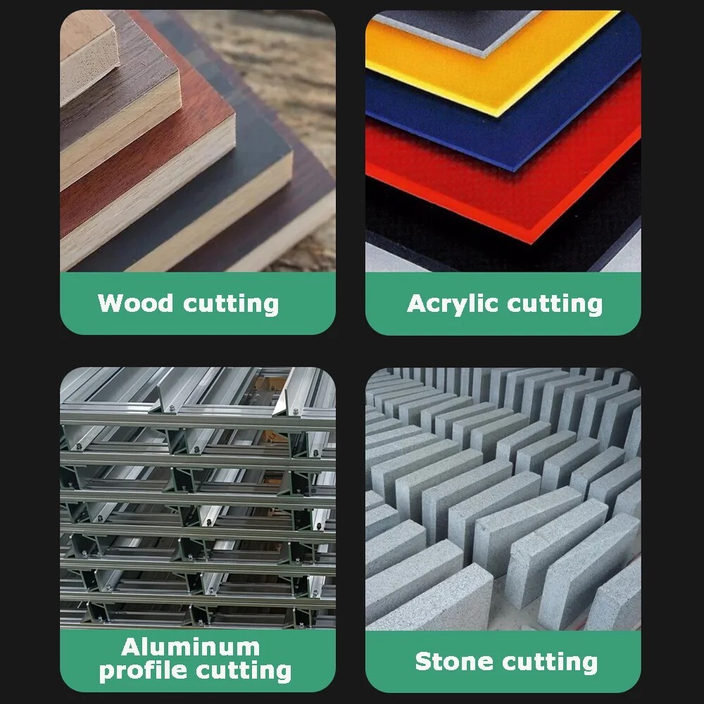 110-220V Multifunctional Push-Pull Sliding Cutting Saw Tile Cutting Machine 500W