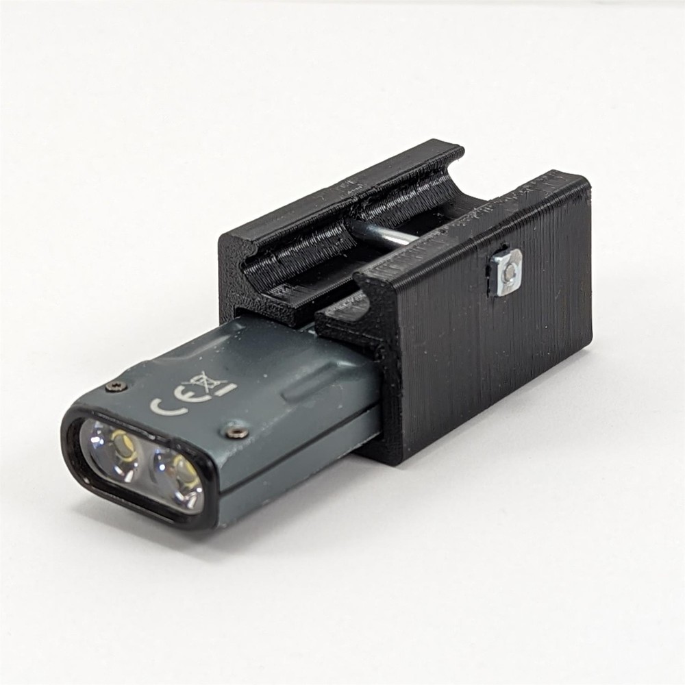 Picatinny Torch Mount For TIP SE Mini Holder Bracket Tactical