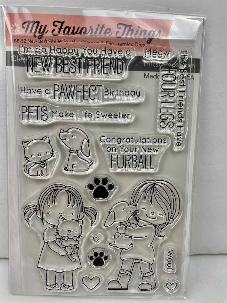 My Favorite Things Clear Stamps