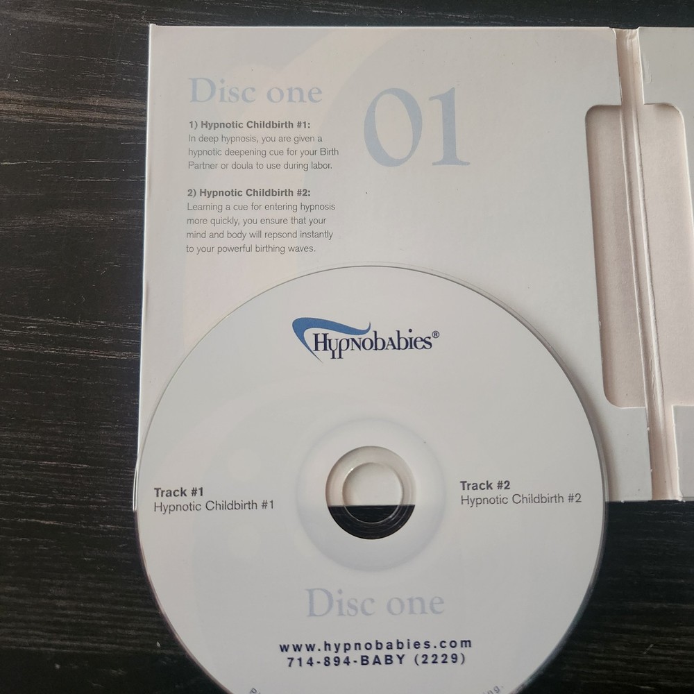 Hypnobabies Childbirth Education Hypnosis & Visualization Class 2 Disk CD Set