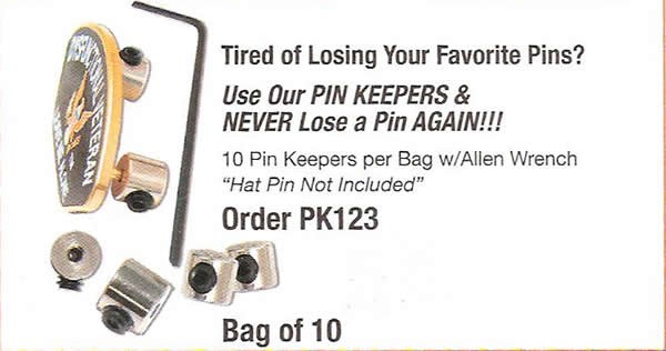 Pin Keeper - Pack of 10