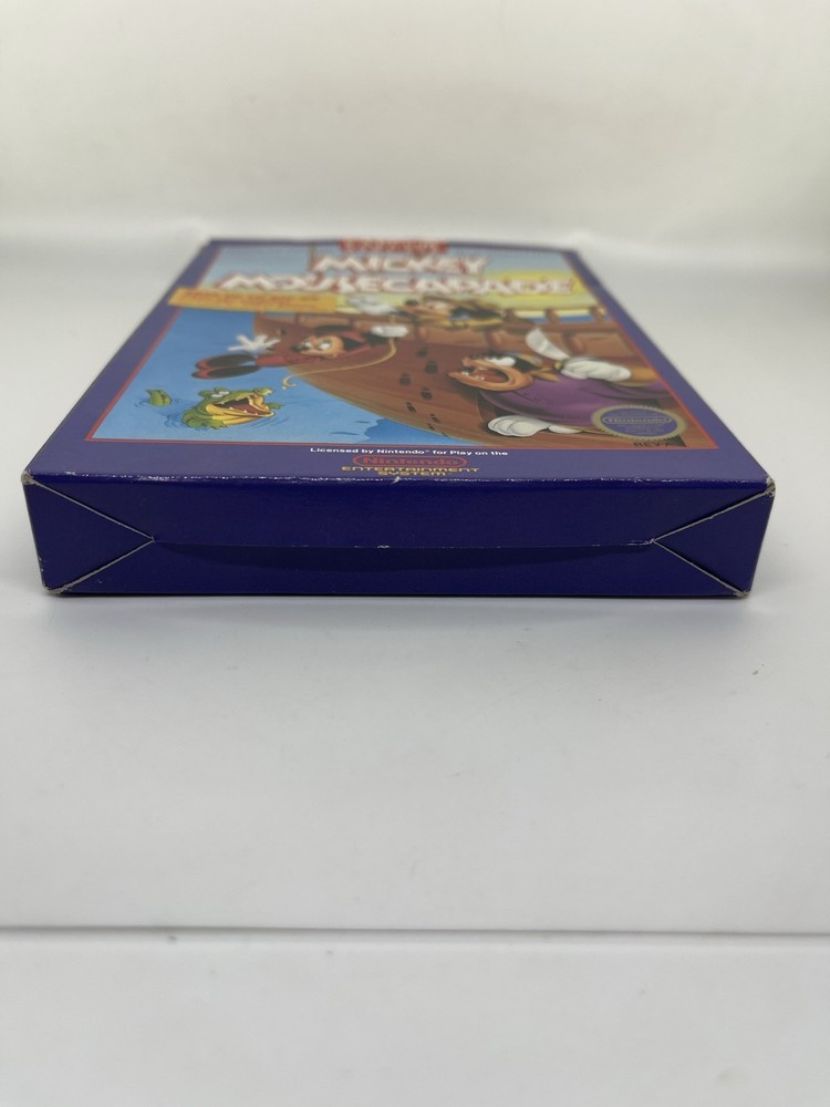 Capcom Mickey Mousecapades Vintage EMPTY Game BOX ONLY Original Replacement