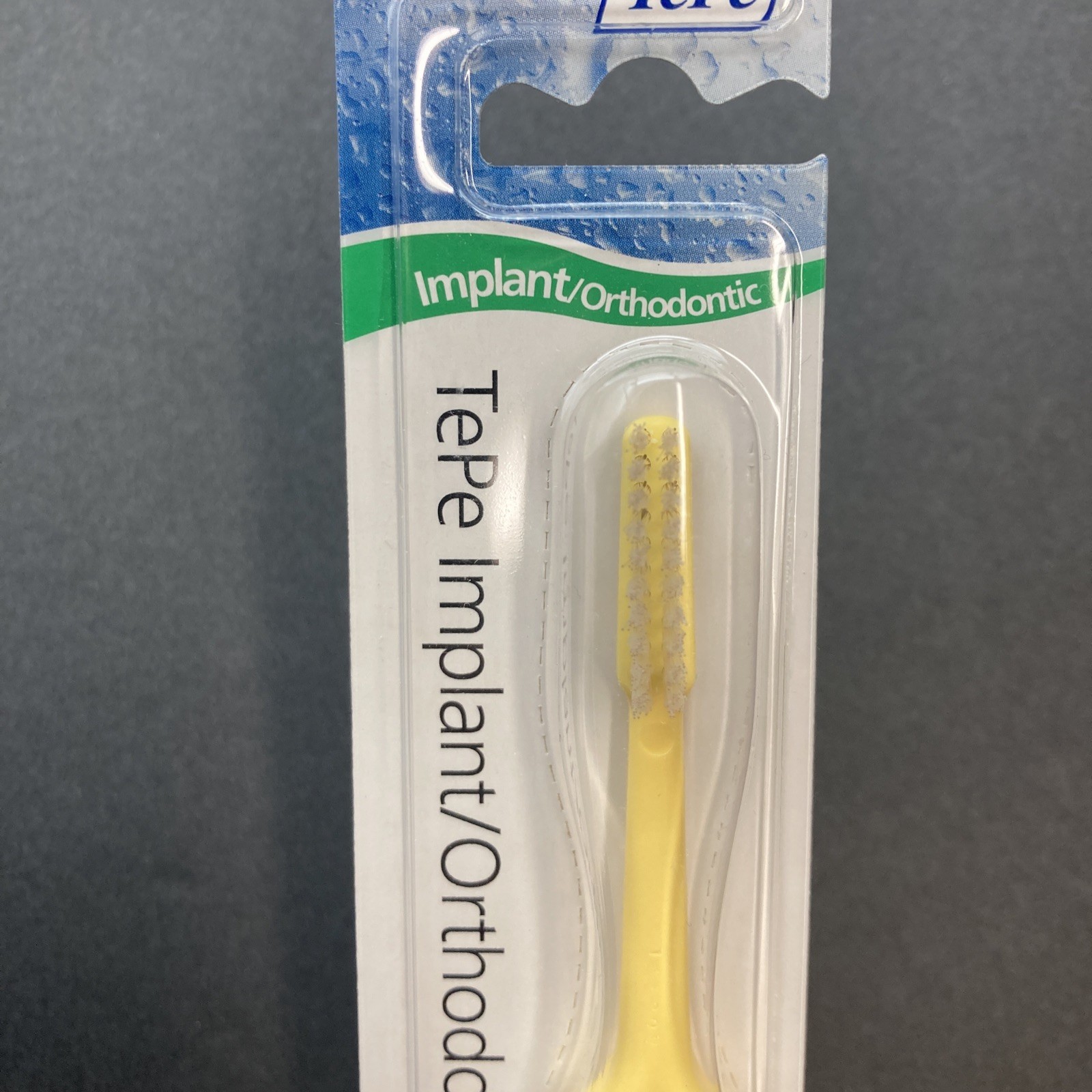 TEPE Implant Orthodontic Soft Toothbrush Cleaning Implants & Fixed Braces Yellow
