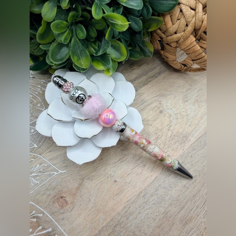 Handmade Designer Inspired Beaded Pen