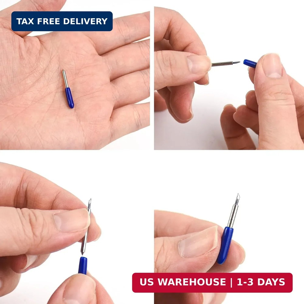 100 Pcs Replacement Blades Compatible with Explore Air 2/Air 3 /Maker/Maker 3/4