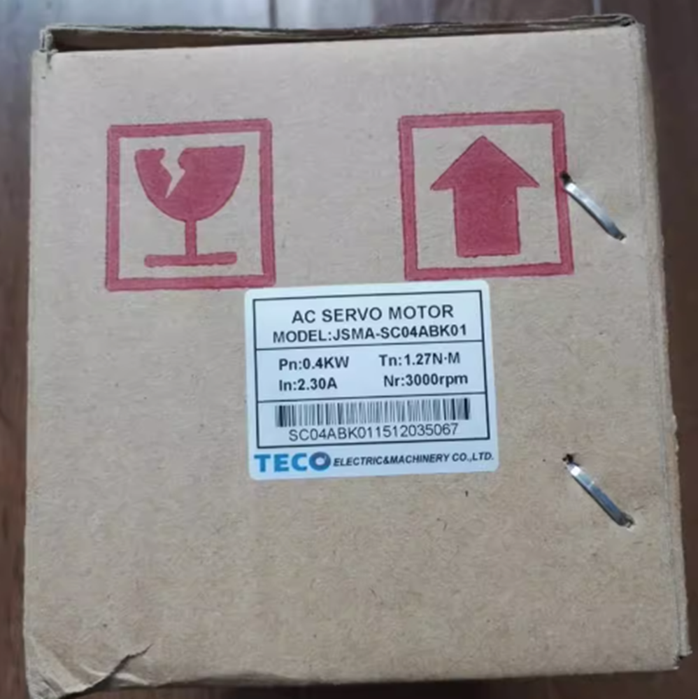 NEW TECO JSMA-SC04ABK01 Servo Motor