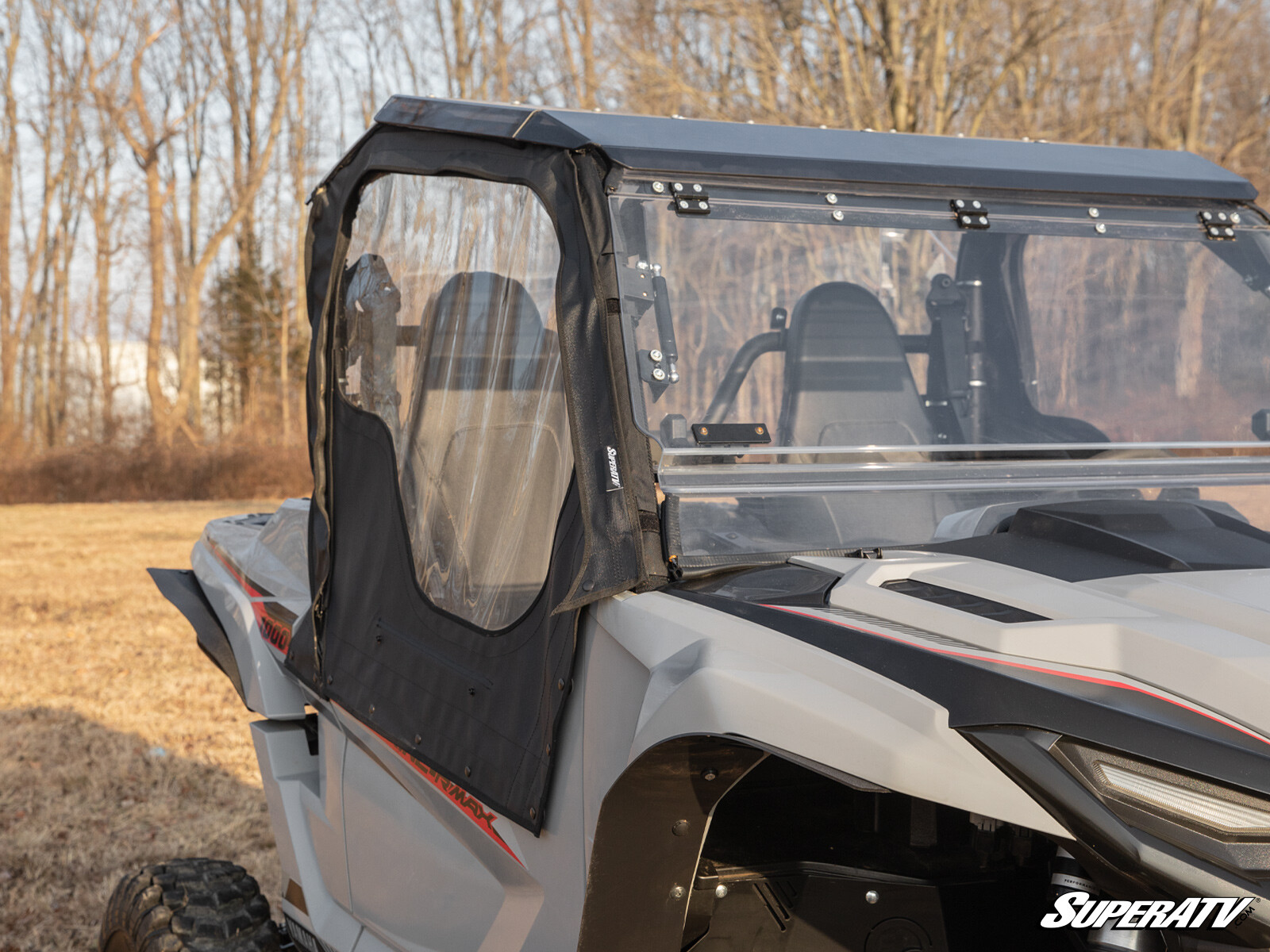 SuperATV Soft Cab Enclosure Doors for Yamaha Wolverine RMAX 2 (2021+)
