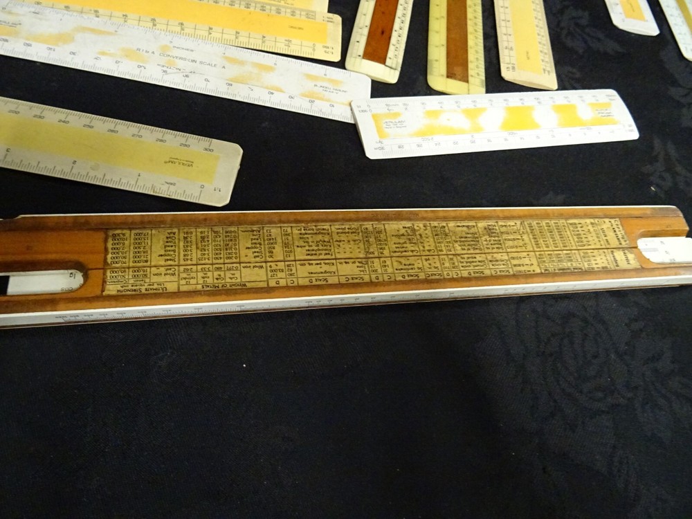 Architecture/Engineering Technical Drafting Vintage Drawing board rulers