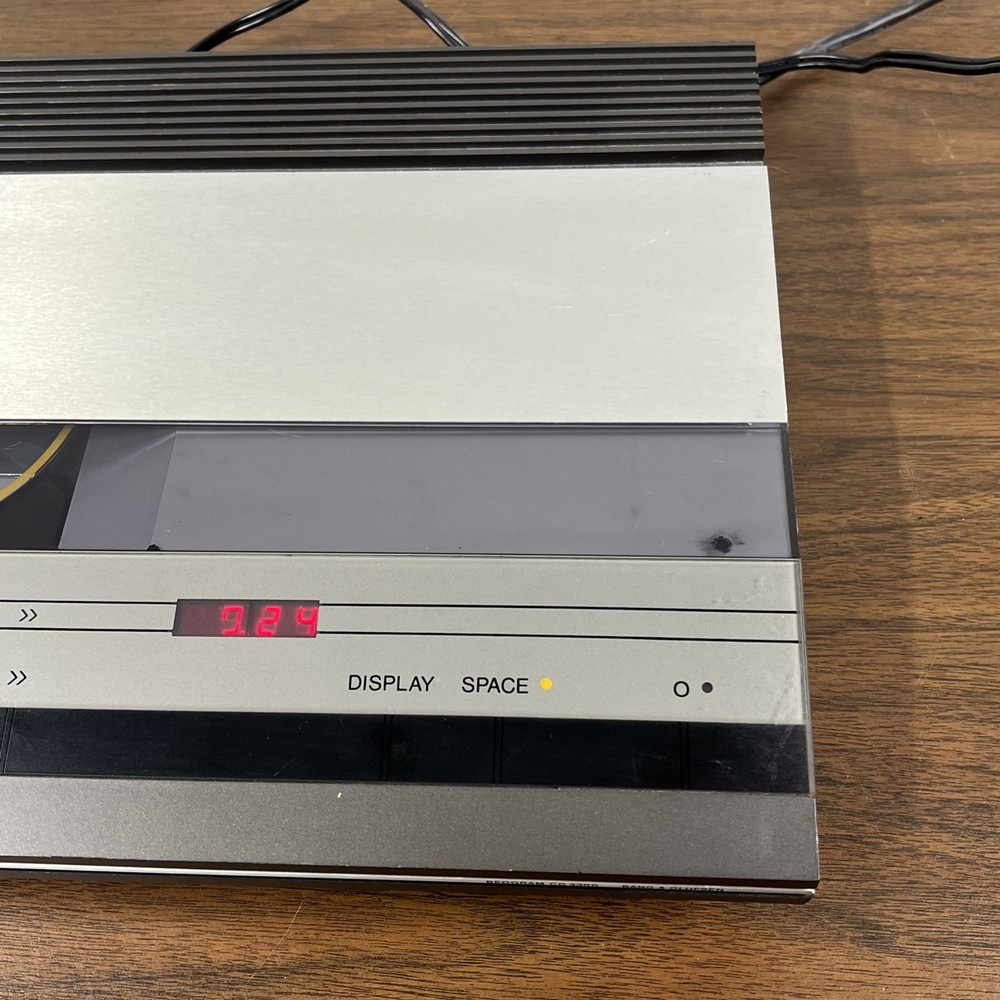 Bang & Olufsen Beogram CD 3300 CD Player Working - SEE VIDEO / READ DESCRIPTION
