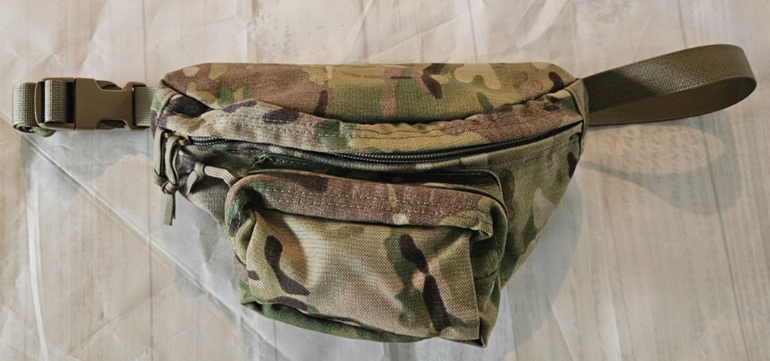 London Bridge Trading Three Zipper Waist Fanny Pack OCP Multicam LBT-2641B