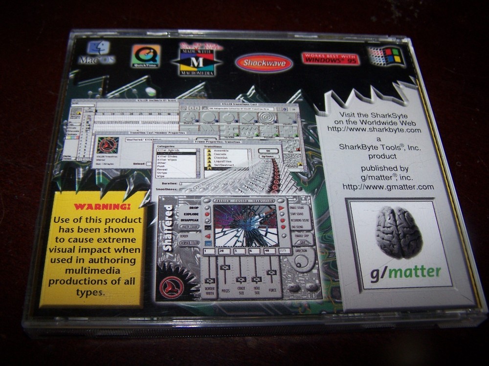 SharkByte Tools Killer Transitions Effects for Multimedia