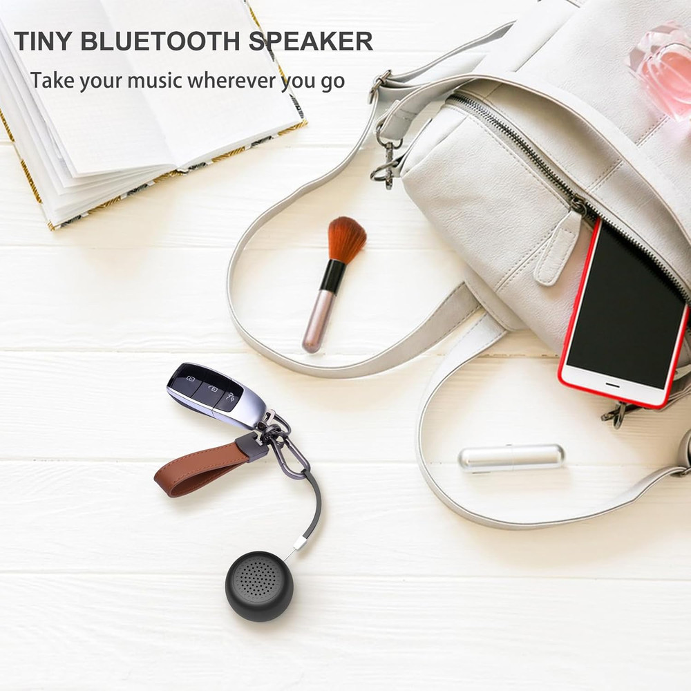 LEICEX Mini Bluetooth Speaker, Small Tiny Portable Bluetooth 5.0 Speakers Perfec